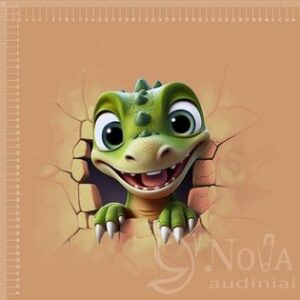Softveliūras "Dino" rudas pagrindas