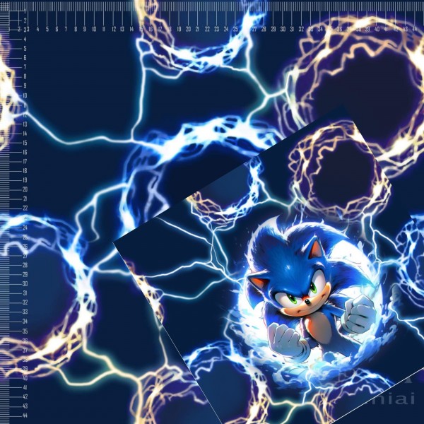 Kilpinis trikotažas "Sonic rinkinys"