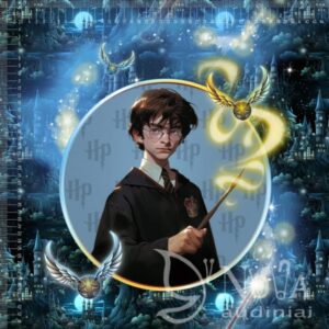Kilpinis trikotažas "Harry Potter 1"