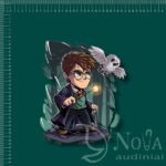 Kilpinis trikotažas "Harry potter"