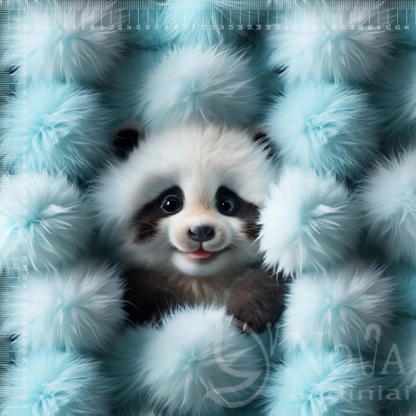 Softveliūras "Panda" pūkučiai