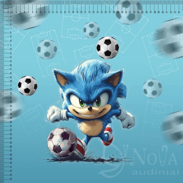 Kilpinis trikotažas "Sonic futbolas"