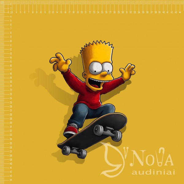 Softveliūras "Simpsonas" geltonas