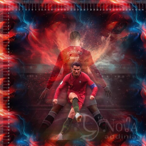 Kilpinis trikotažas "Ronaldo futbolas"