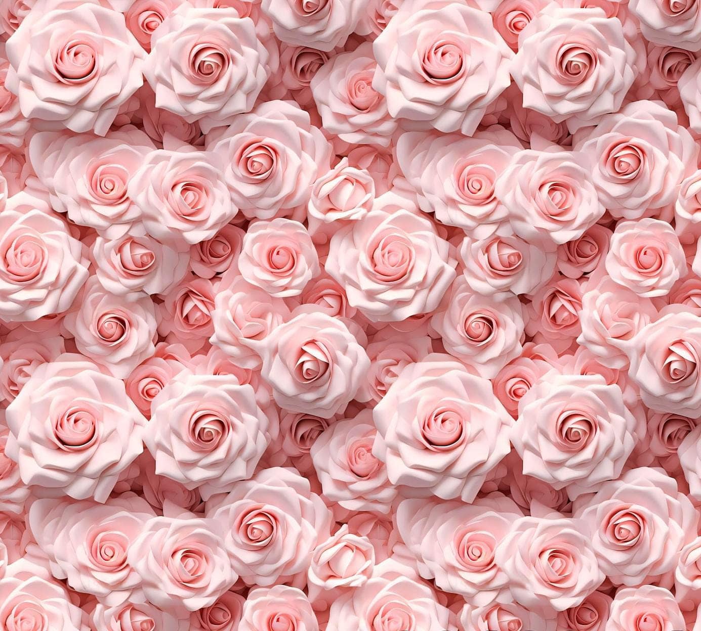 Softveliūras "Rožės" baby pink spalva