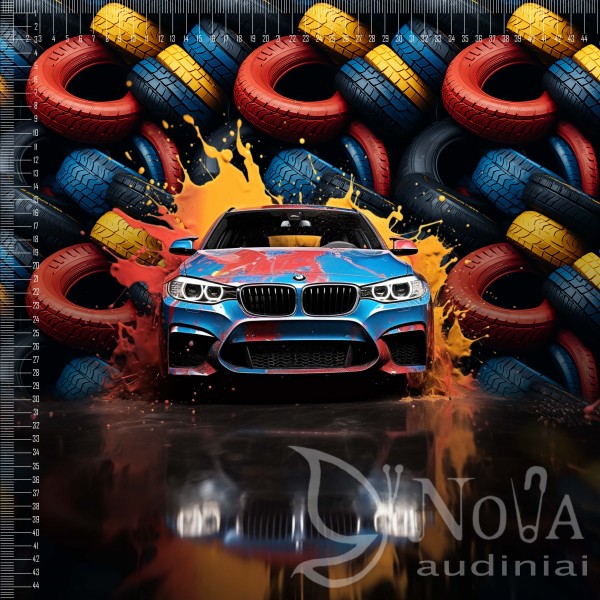 Kilpinis trikotažas "BMW"