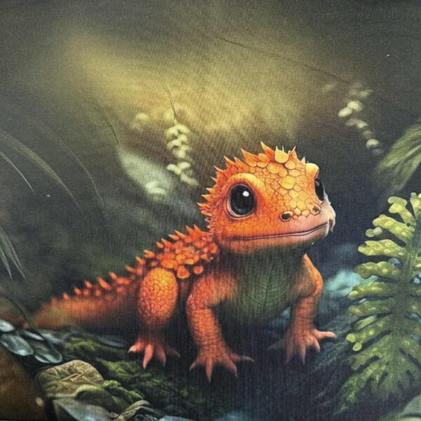 Kilpinis trikotažas "Driežas"