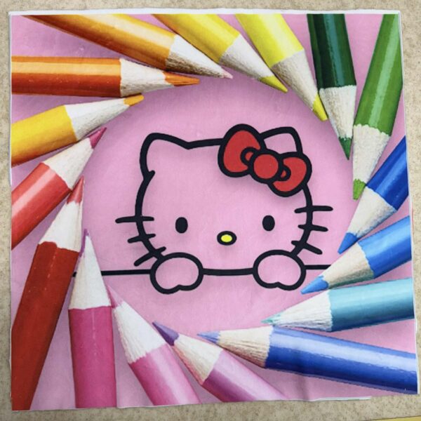 Softveliūras "Hello Kitty su pieštukais"