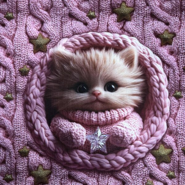 Kilpinis trikotažas "Kačiukas"