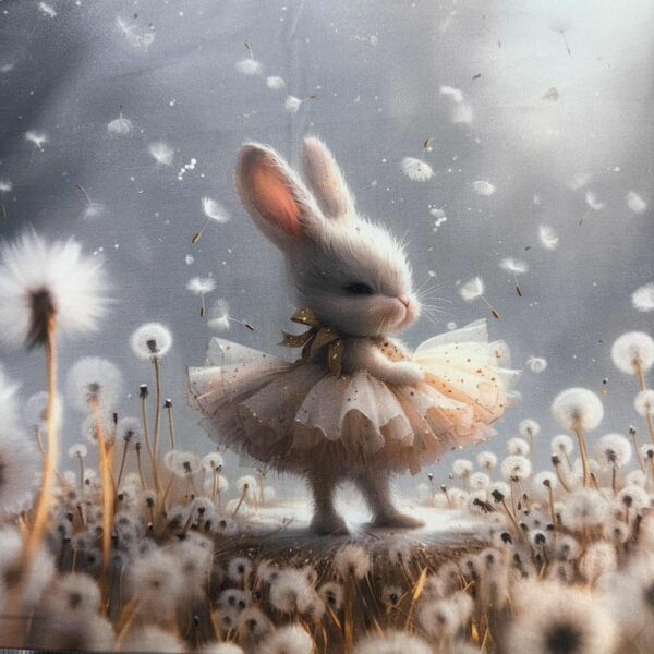 Kilpinis trikotažas "zuikis kiškis balerina"