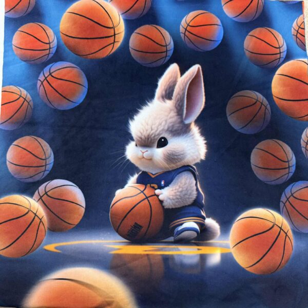 Softveliūras "kiškutis krepšininkas"