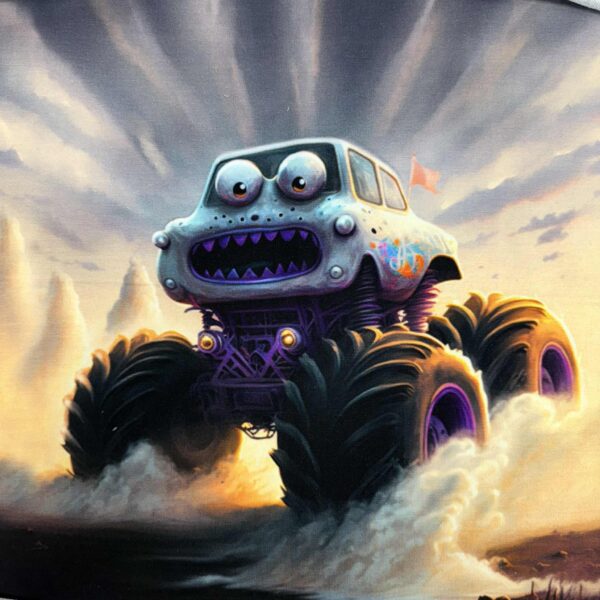 Kilpinis trikotažas "automobilis"