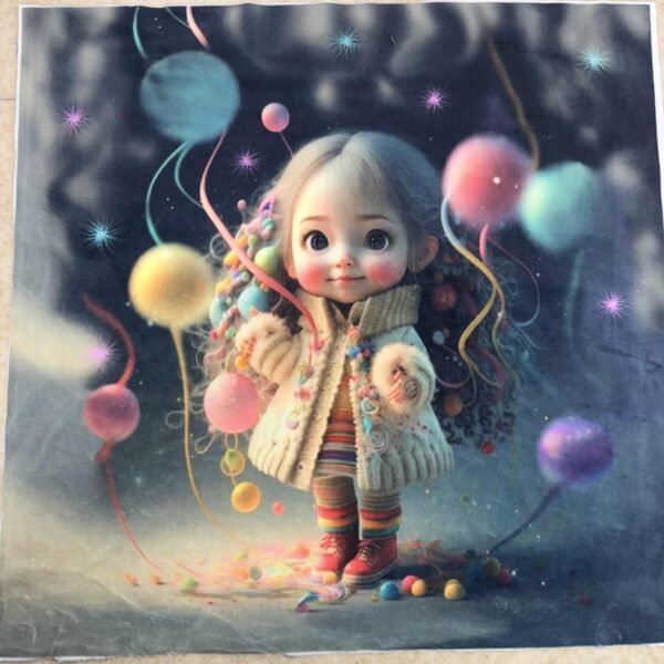 Softveliūras "Mergaitė su balionais"