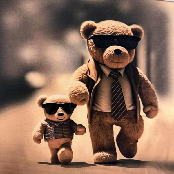 Kilpinis trikotažas "Meškiukai"