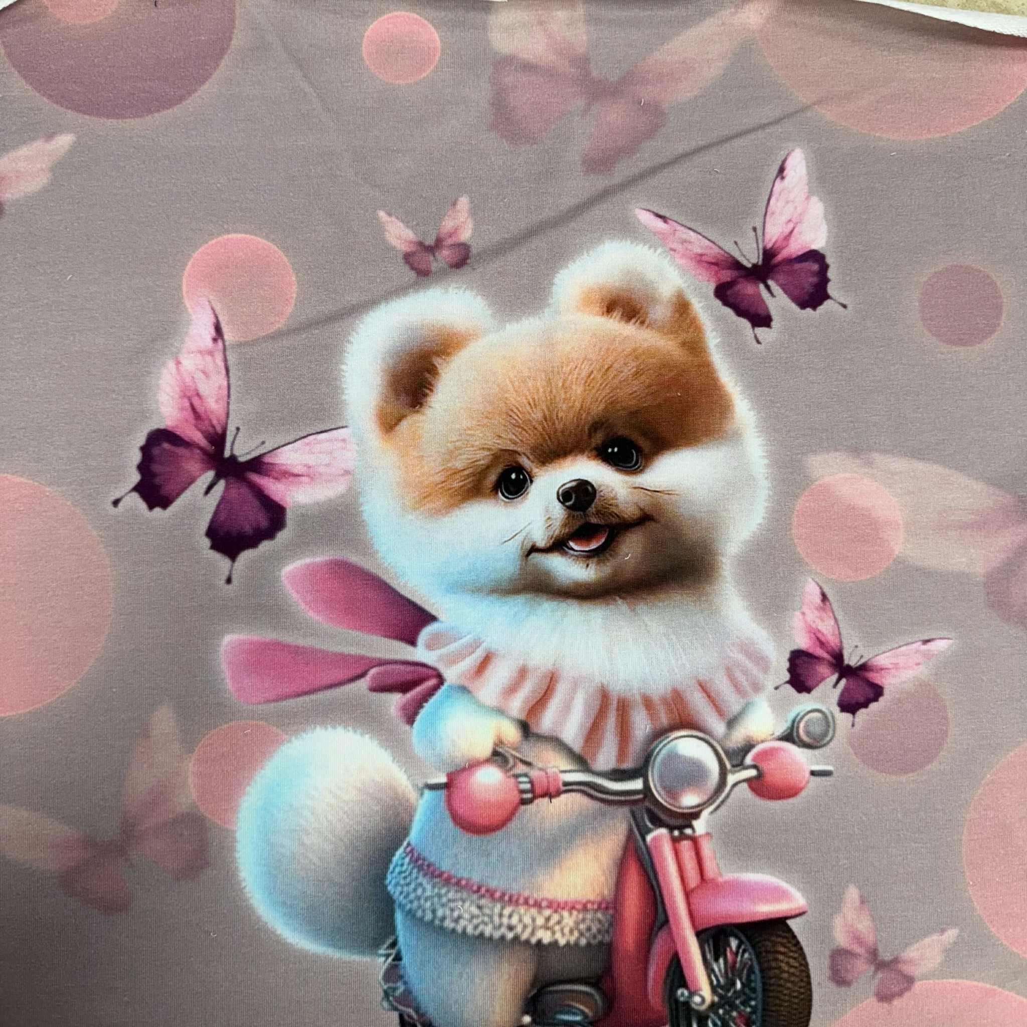 Kilpinis trikotažas "Šuniukas"