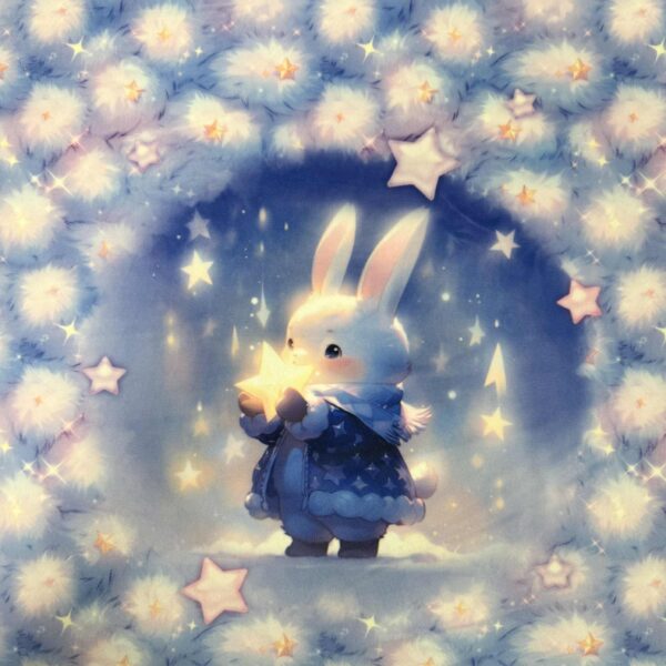 Softveliūras "kiškis su žvaigždėmis"