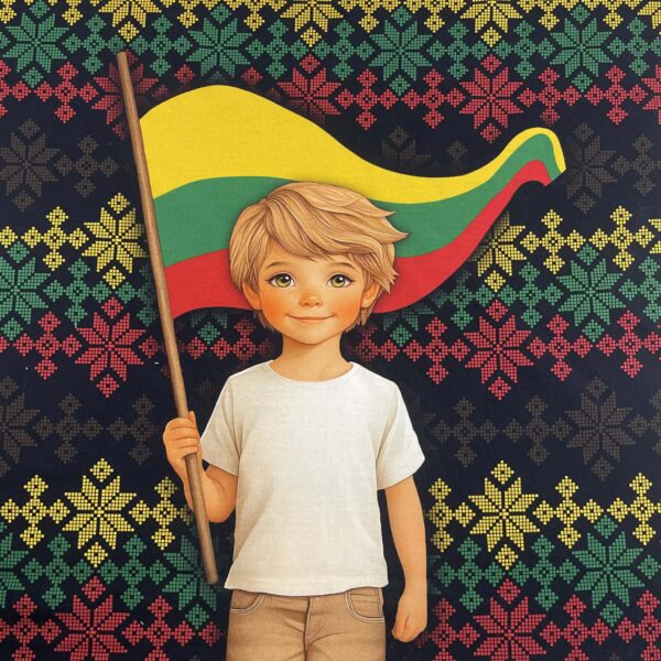 Kilpinis trikotažas "Lietuva berniukas”