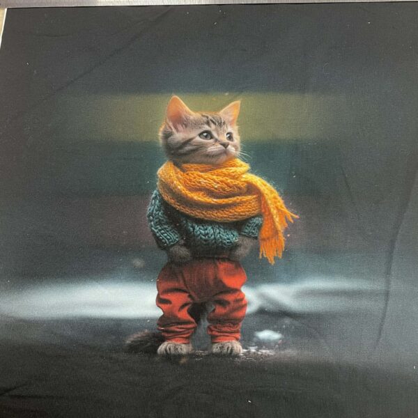 Kilpinis trikotažas "Lietuva kačiukas”