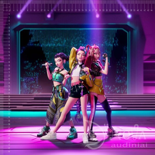 Softveliūras "Kpop Demon Hunters mergaitės”