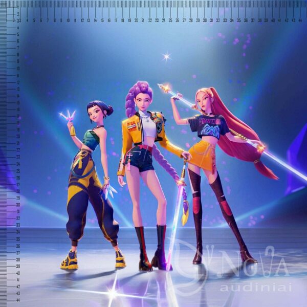 Softveliūras "Kpop Demon Hunters mergaitės”